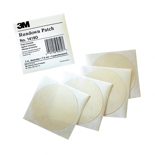 3M Run Down Patches in white