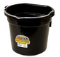 Flat Back Plastic Bucket - 20 Quart/5 Gallons